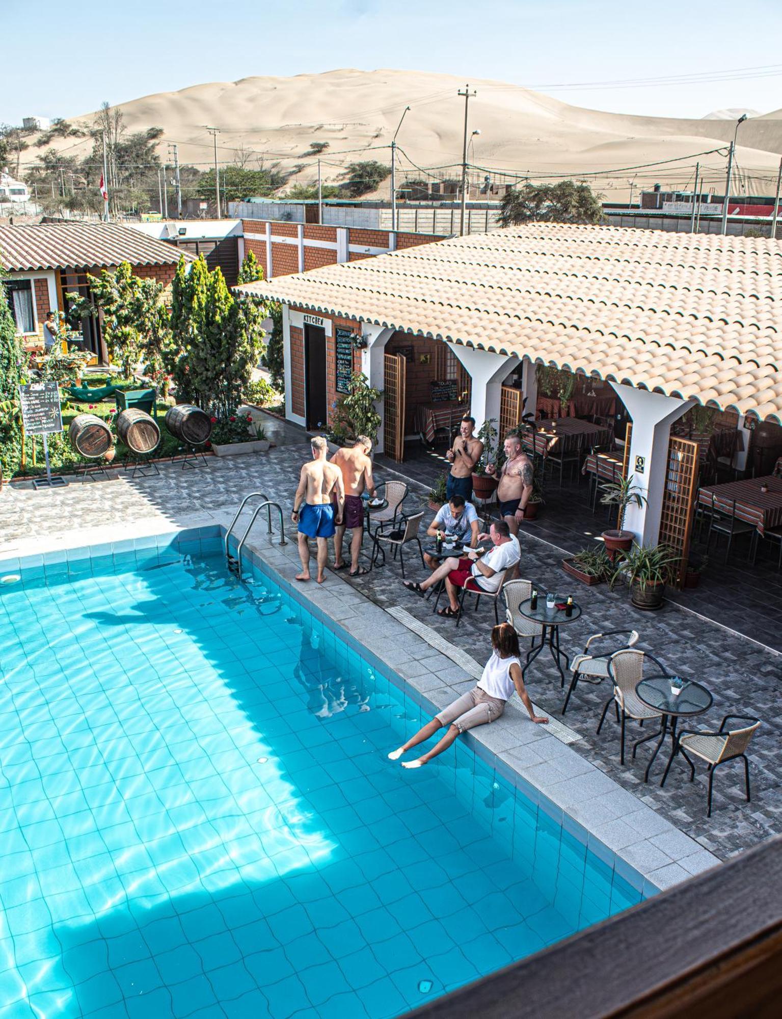 Huacachina Desert House Hotel Ica Exterior photo