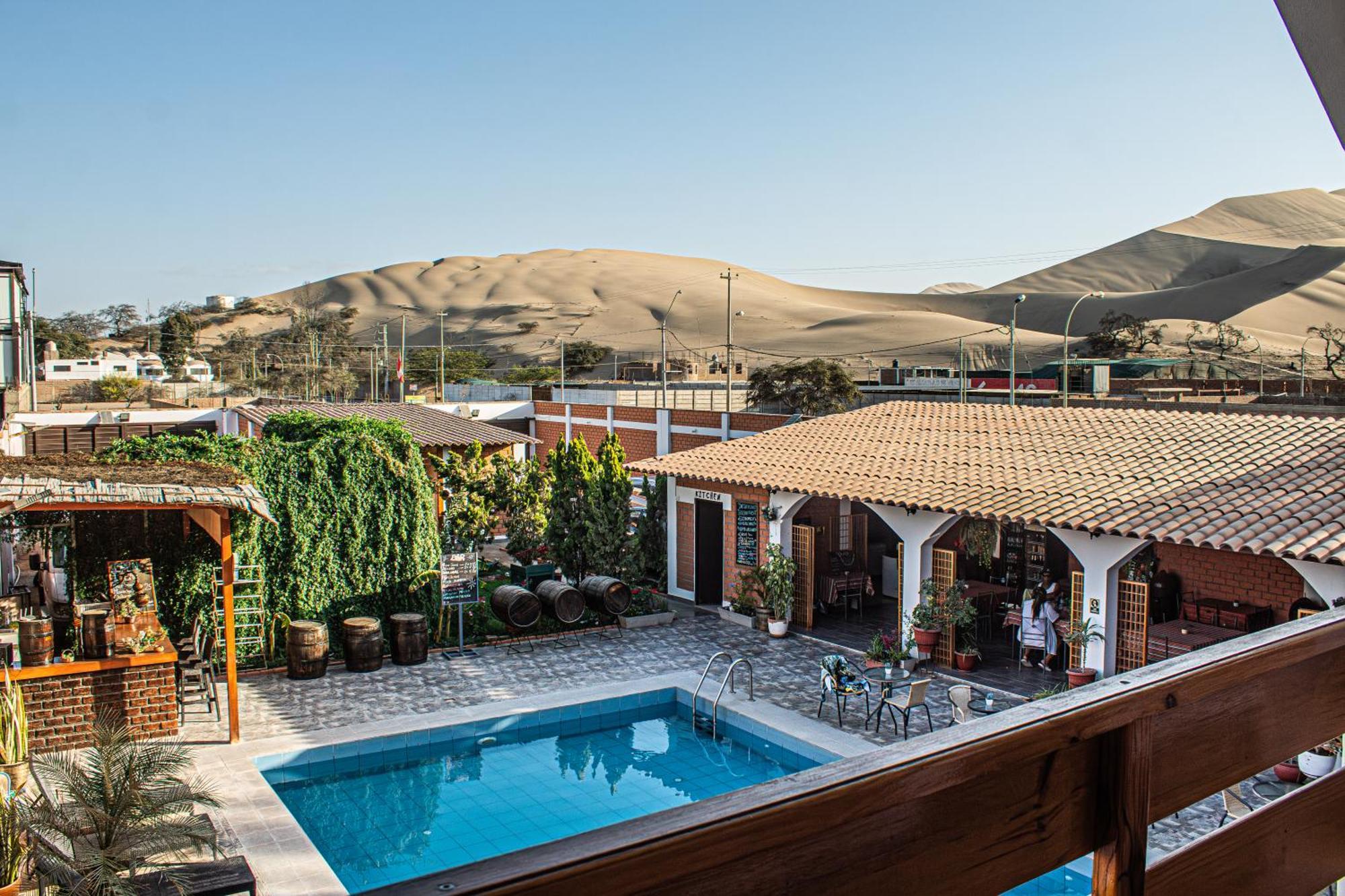 Huacachina Desert House Hotel Ica Exterior photo