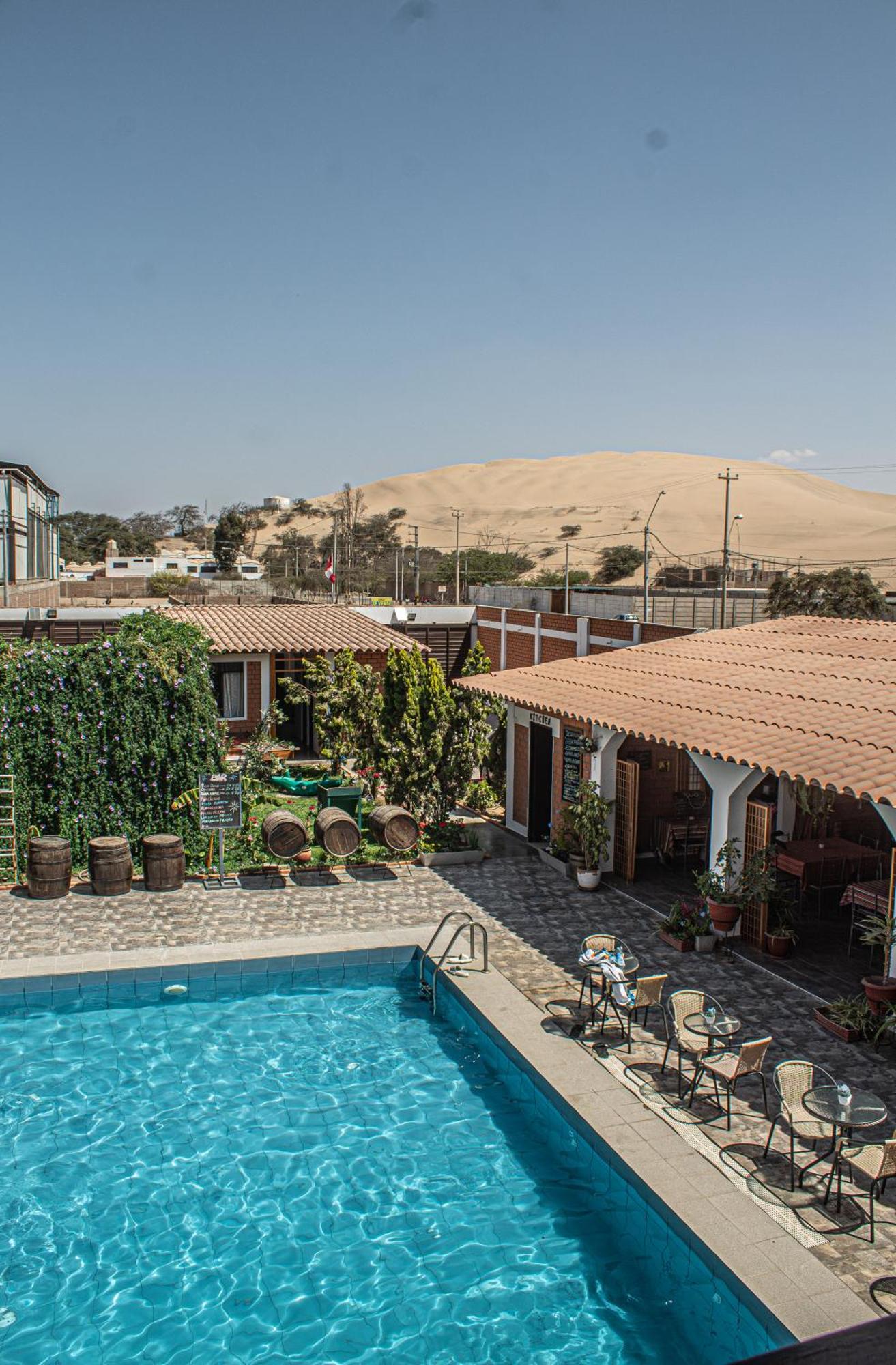 Huacachina Desert House Hotel Ica Exterior photo