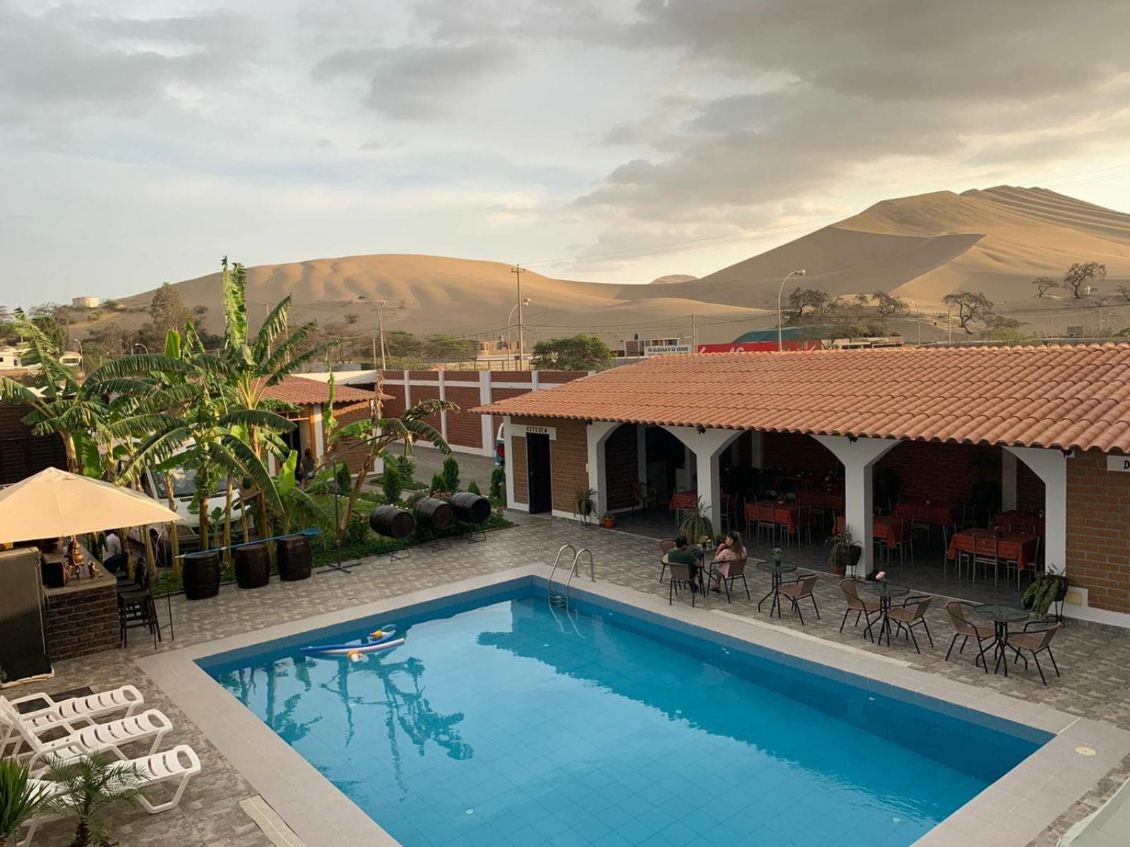 Huacachina Desert House Hotel Ica Exterior photo